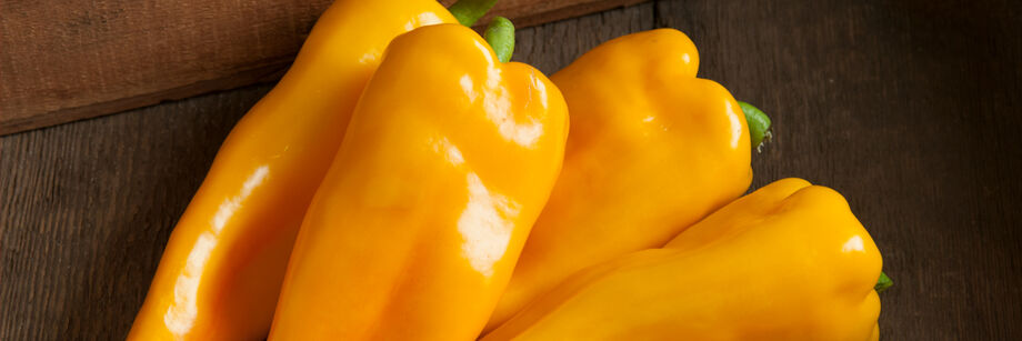 Award-winning orange sweet specialty peppers.