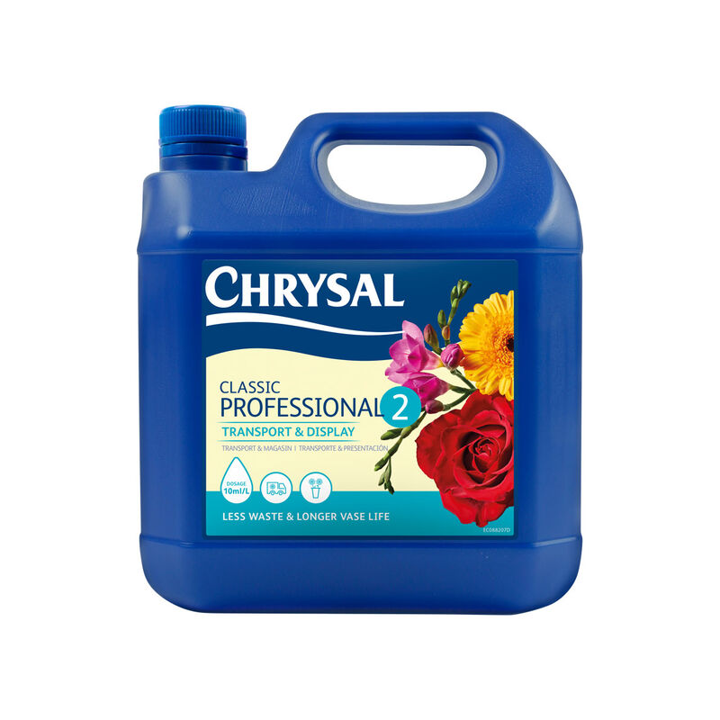 Chrysal Professional 2 Transport & Display Solution – 1 Gal. Flower Post-Harvest