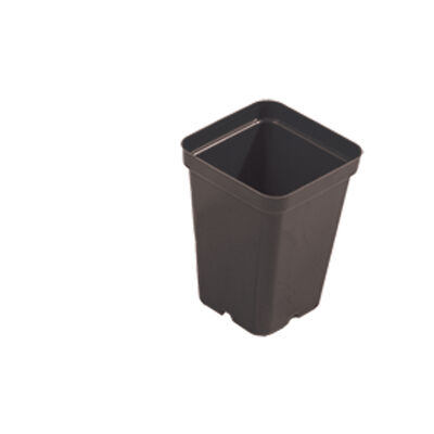 Polypro 2.5" Insert Pots – Black, 8 Count Plastic Pots