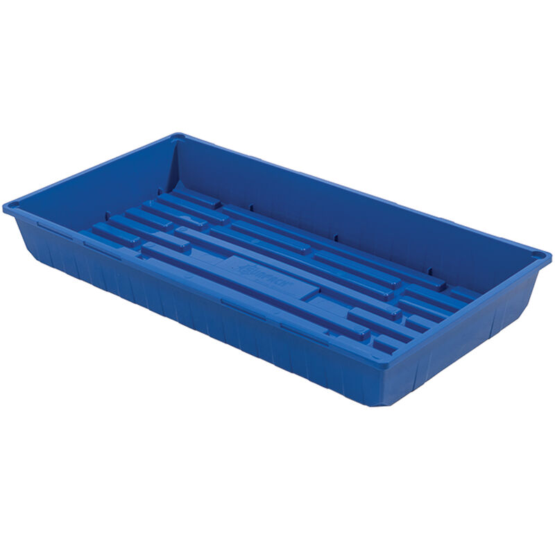 Polypro Endurance Deep Tray (No Holes), Blue – 24 Count Support Trays