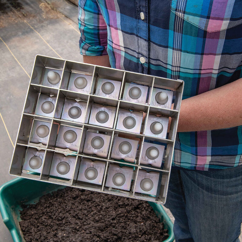 20-Cell Stand-up Soil Blocker Soil Blocking