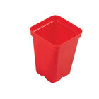 Polypro 2.5" Insert Pots – Red, 32 Count Plastic Pots