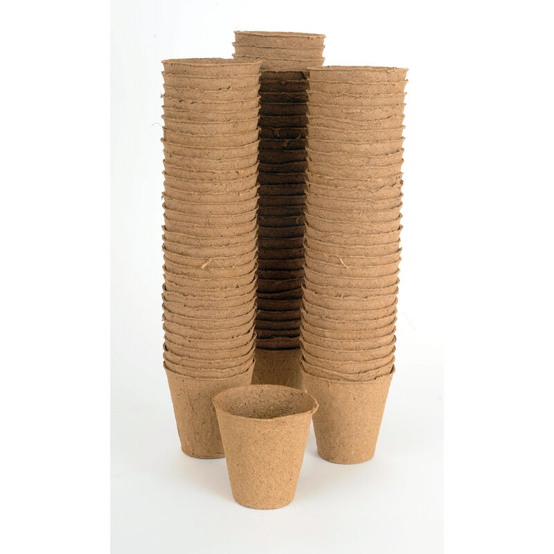 3 1/8" Round Fertil Pots – 90 Count Biodegradable Pots