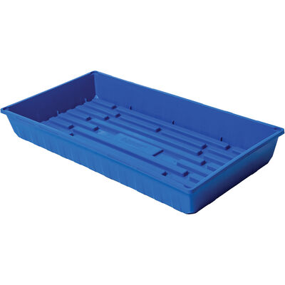 Polypro Endurance Deep Tray (No Holes), Blue – 4 Count Support Trays