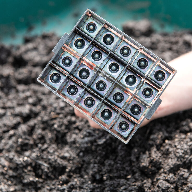 Hand-held 20 Soil Blocker Soil Blocking