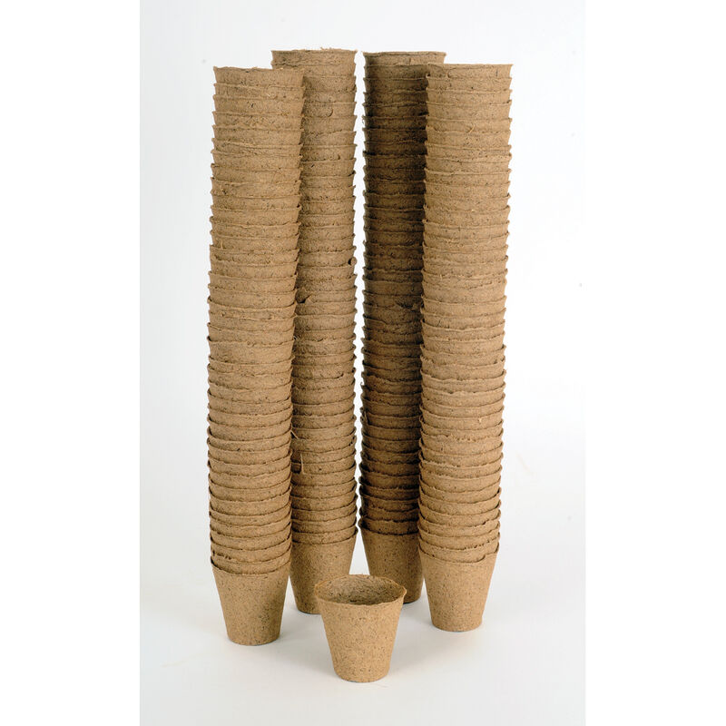 2 1/3" Round Fertil Pots – 160 Count Biodegradable Pots