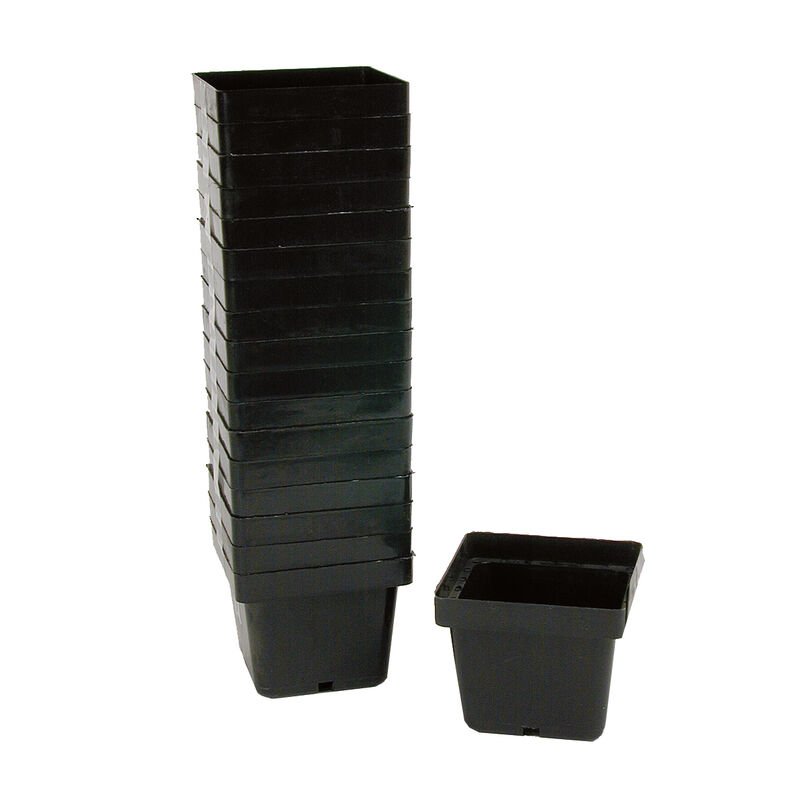 Mini Square Plastic Pots – 540 Count Plastic Pots