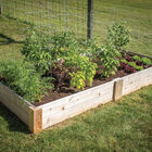 Cedar Raised Garden Bed – 4' x 8' Raised Beds & Planters