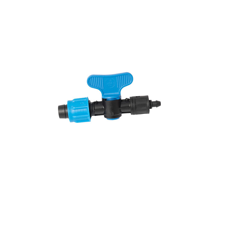 Drip Tape Connector with Shut-Off Valve – 5 Count Drip Irrigation