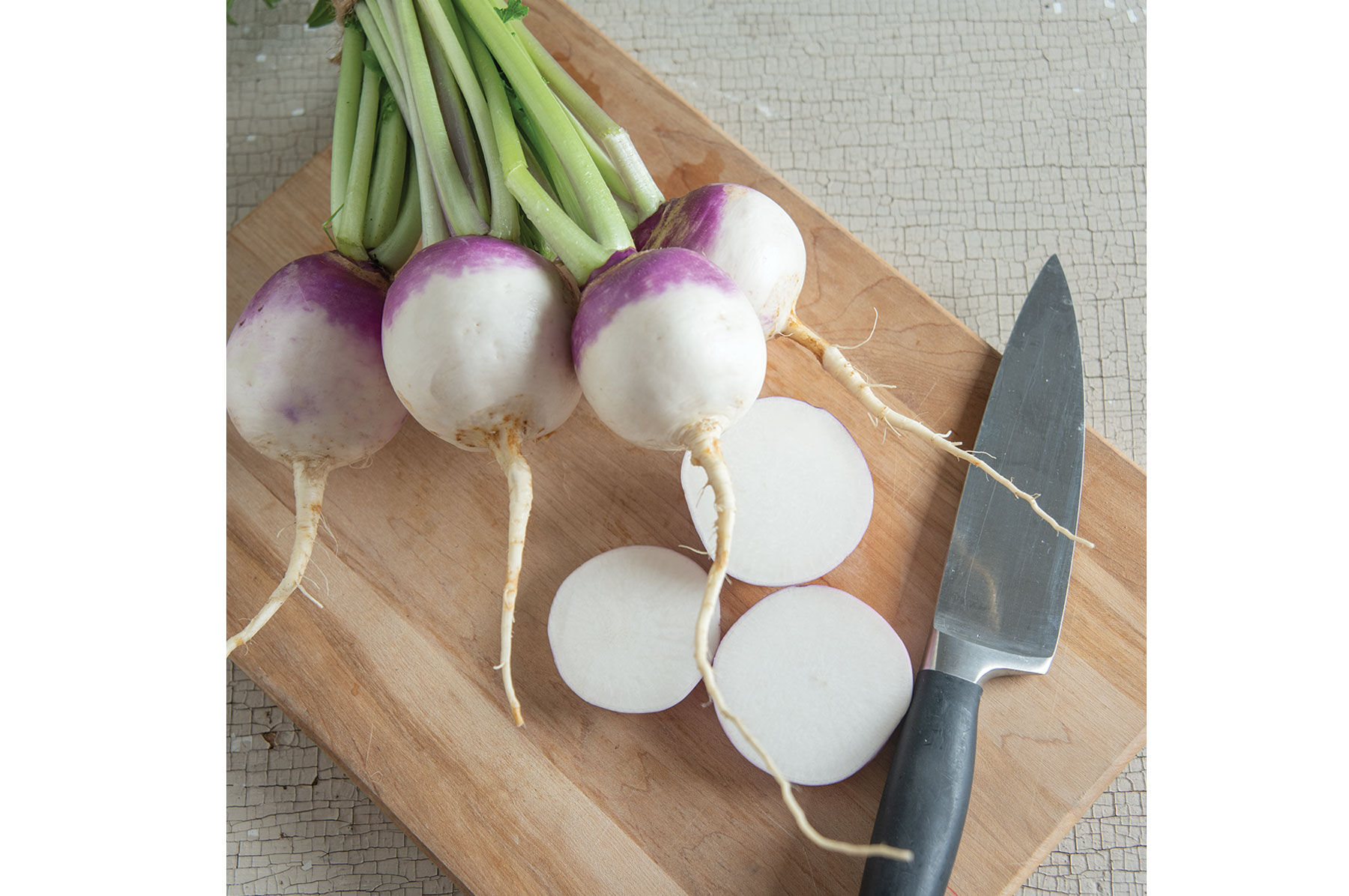 Purple Top White Globe Turnips