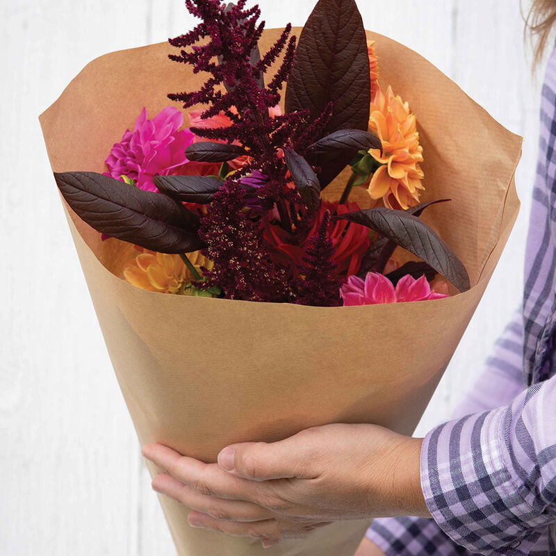 Kraft Paper Cut-Flower Sleeves – L, 500 Count Flower Post-Harvest
