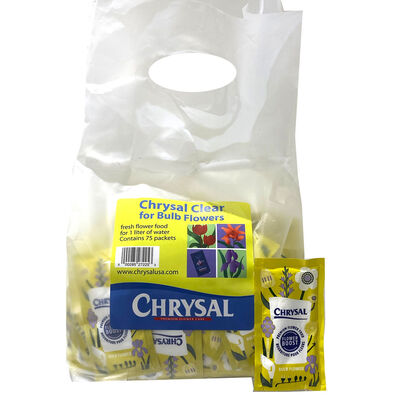 Chrysal Bulb Sachets – 75 Count Flower Post-Harvest
