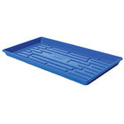 Polypro Shallow Tray (With Holes), Blue – 24 Count Support Trays