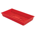 Polypro Endurance Deep Tray (No Holes), Red – 24 Count Support Trays