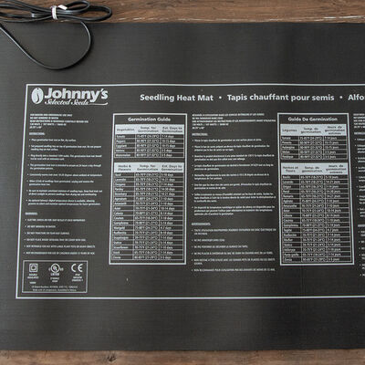 Johnny's Seedling Heat Mat – 20.75" x 48" Seedling Heat Mats