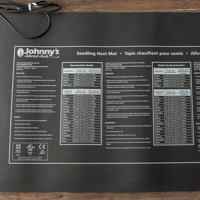 Johnny's Seedling Heat Mat – 20.75" x 48" Johnny's Seedling Heat Mat – 20.75" x 48" Seedling Heat Mats