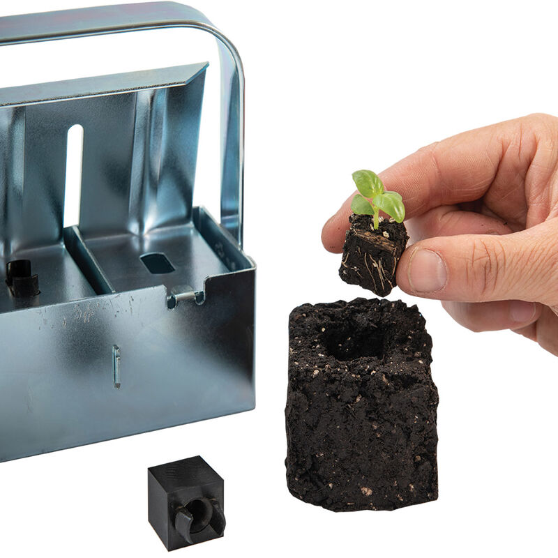 Snap-in Square Dibbles Soil Blocking
