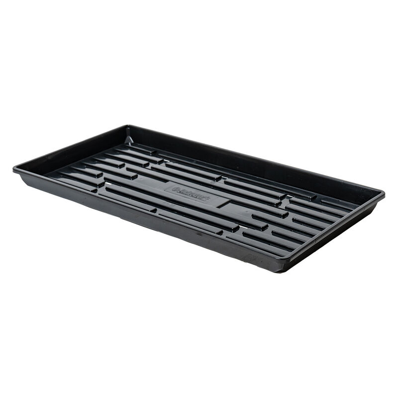Polypro Shallow Tray (With Holes), Black – 4 Count Support Trays