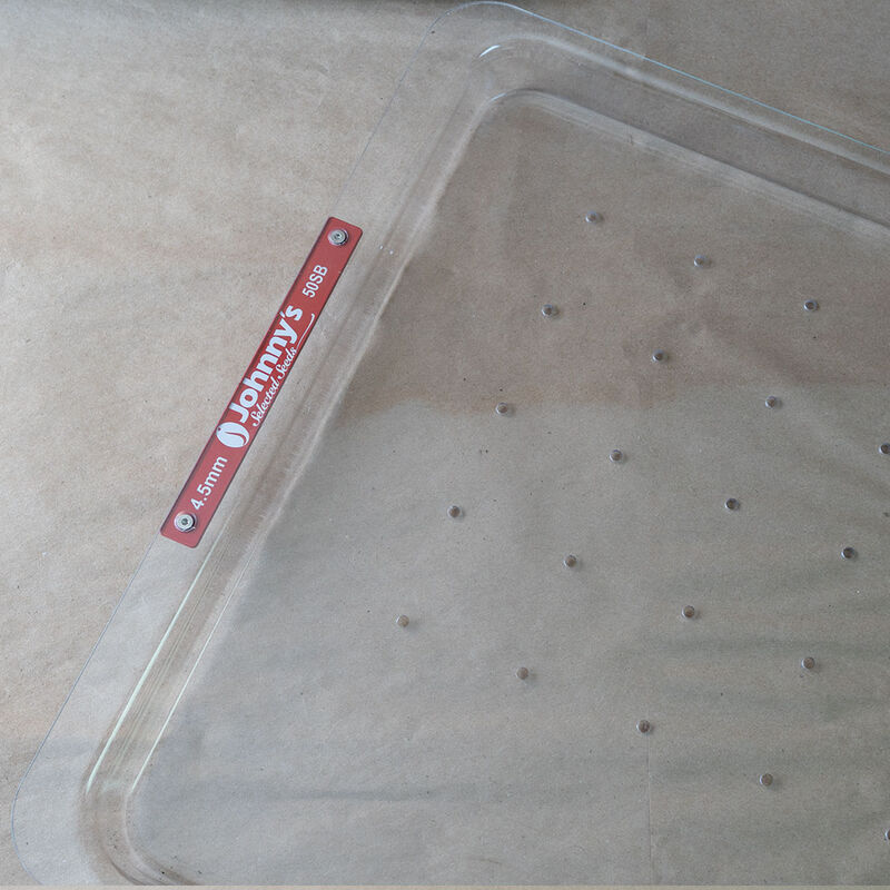 50-Hole Tray for Soil Blocks &ndash; 4.5 mm Holes Drop Seeders