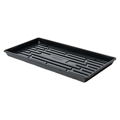Polypro Shallow Tray (With Holes), Black – 24 Count Support Trays