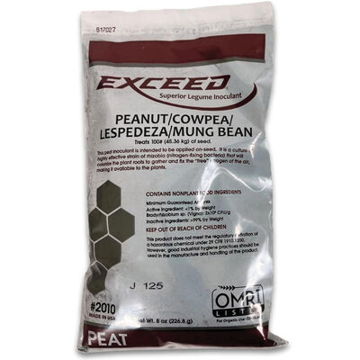 EXCEED Cowpea, Sunn Hemp, Mung Bean, and Peanut Inoculants