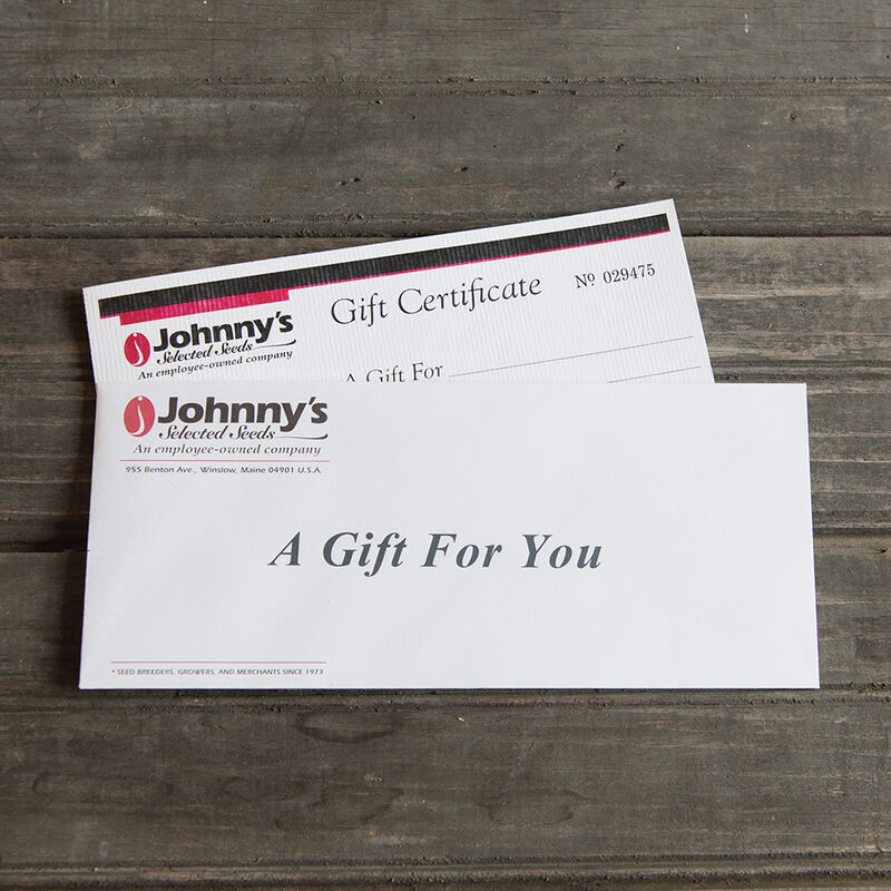 Gift Certificate – $25.00 Gift Certificates