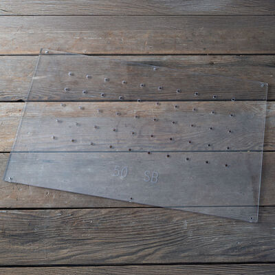 50-Hole Soil Block Conversion Plate Drop Seeders