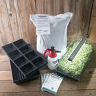 Deluxe LED Microgreens Starter Kit Microgreens Supplies