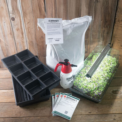 Deluxe LED Microgreens Starter Kit Microgreens Supplies