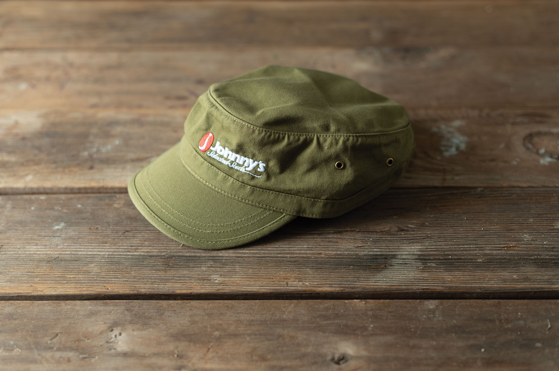 Cadet Hat Green Johnny s Logo Apparel Johnny s Selected Seeds