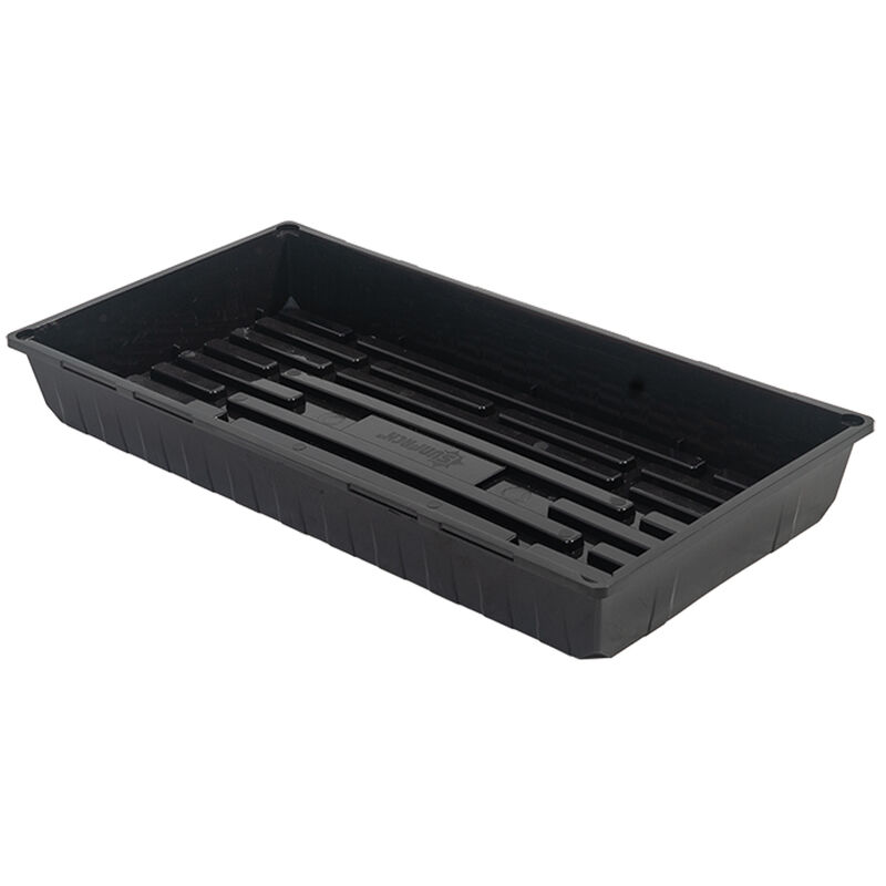 Polypro Endurance Deep Tray (No Holes), Black – 24 Count Support Trays