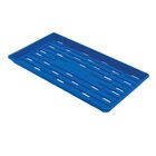 Polypro Shallow Tray (With Holes), Blue – 24 Count Support Trays