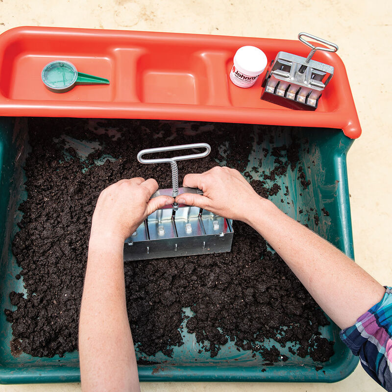 Tray Shelf Soil Blocking