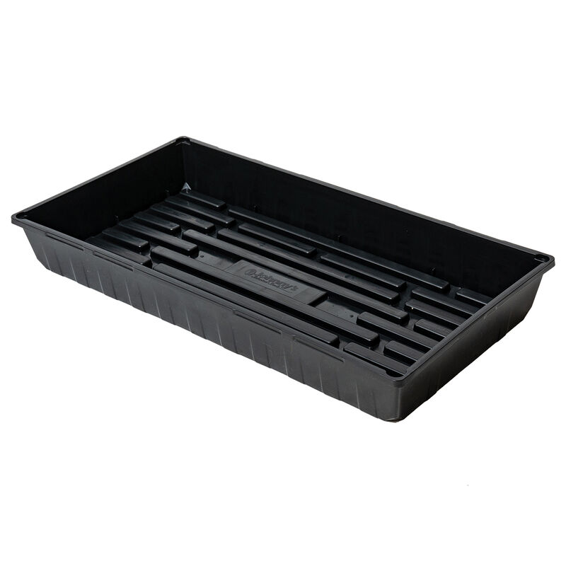 Polypro Endurance Deep Tray (No Holes), Black – 4 Count Support Trays