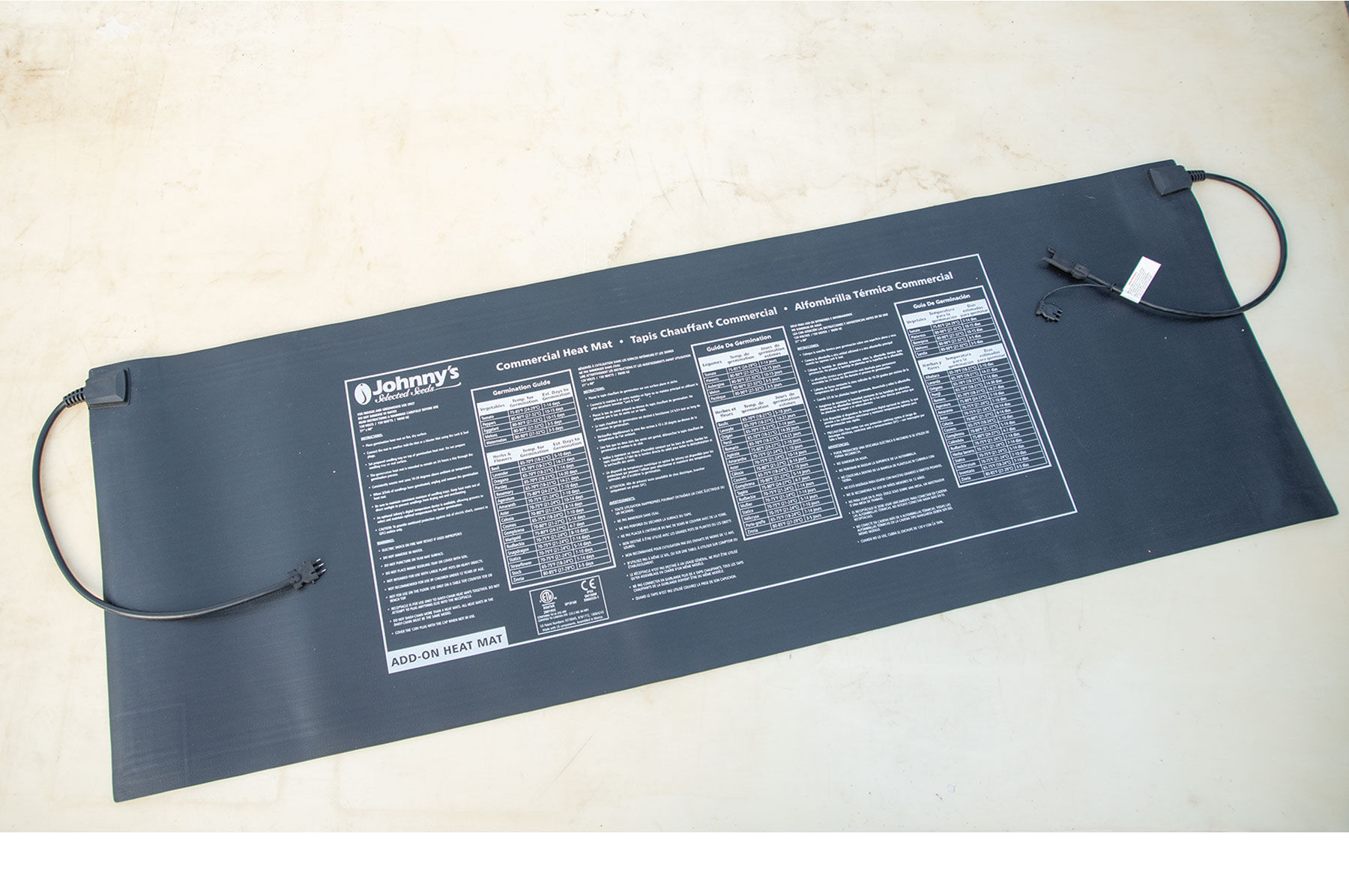 Johnny's Commercial Heat Mat &ndash; Add-On Seedling Heat Mats