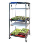 Johnny's Modular LED Grow Light Cart LED