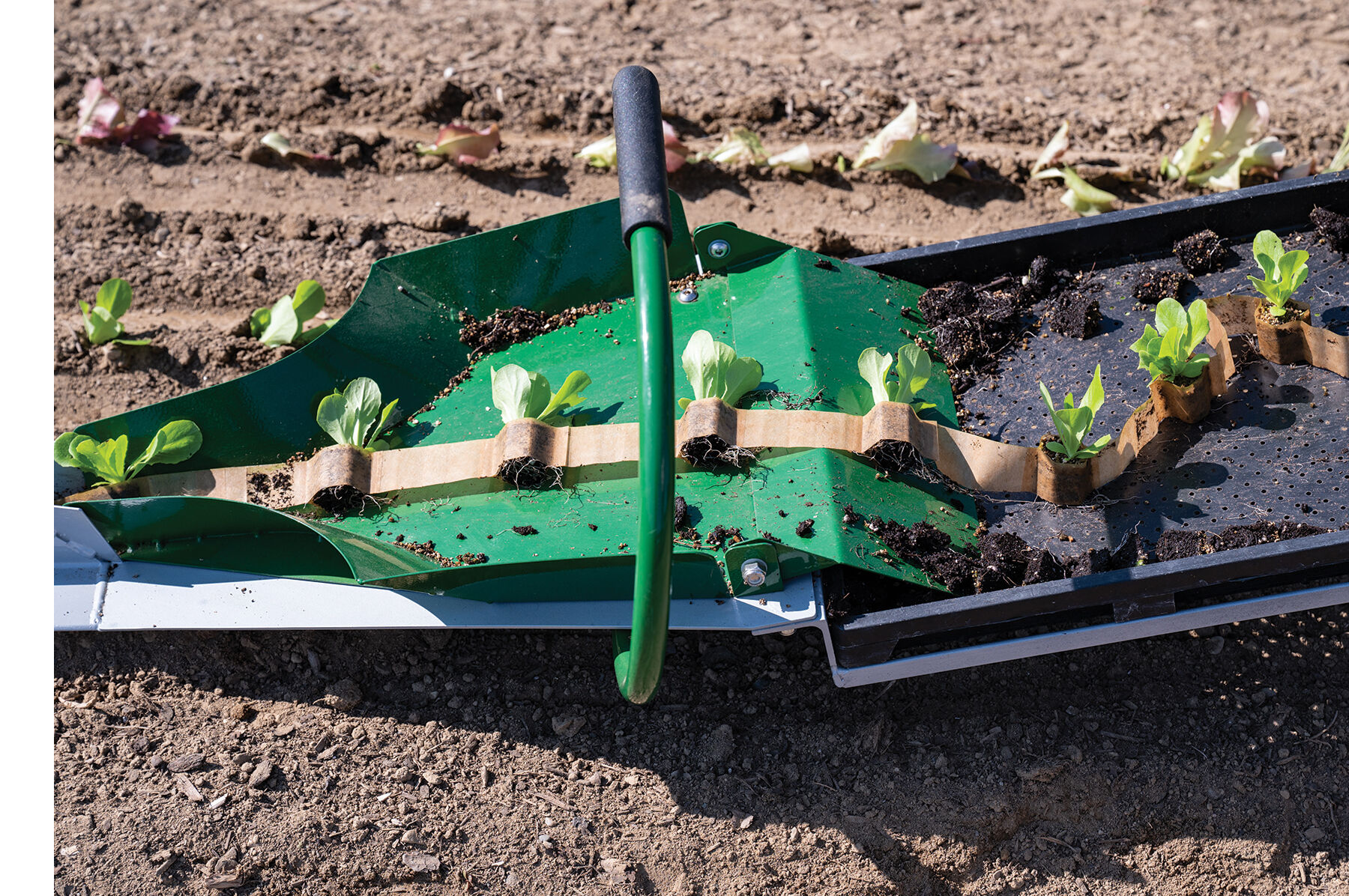 Johnny's Paperpot Transplanter Paperpot Transplanter