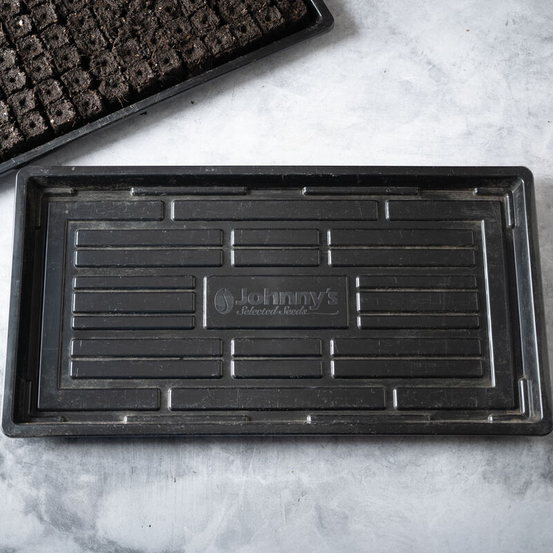 Polypro Endurance Shallow Speed Tray (No Holes), Black &ndash; 4 Count Support Trays