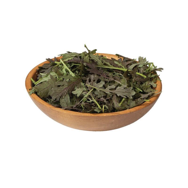 Purple Frills Mustard Greens