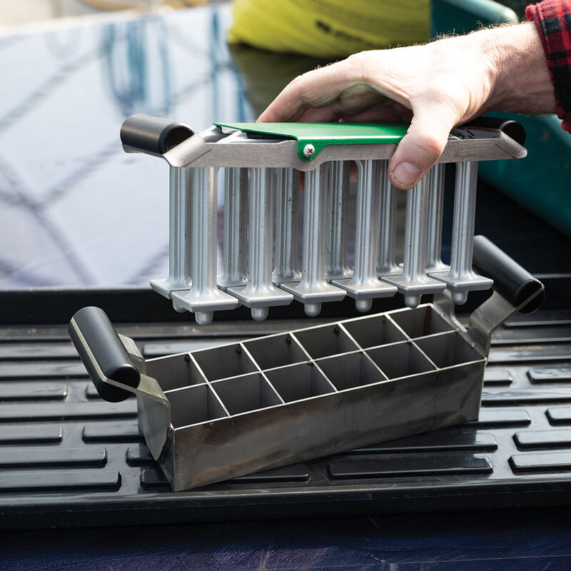 Johnny's 12-Cell Handheld Soil Blocker Soil Blocking