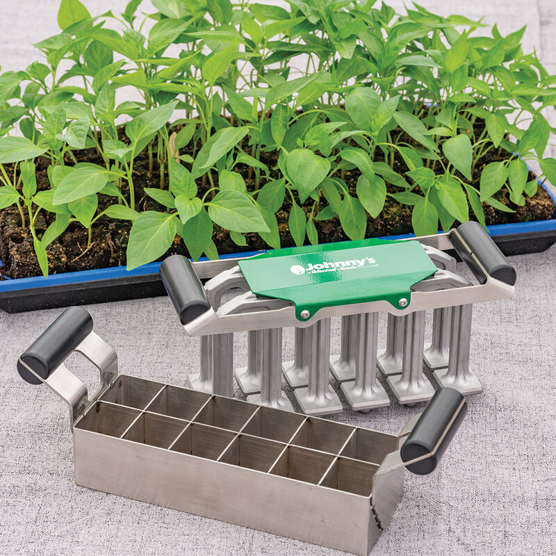 Johnny's 12-Cell Handheld Soil Blocker Soil Blocking
