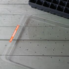 50-Hole Tray for Plug Trays &ndash; 6 mm Holes Drop Seeders