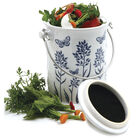 Ceramic Floral – 3 Qt. Compost Bins & Accessories