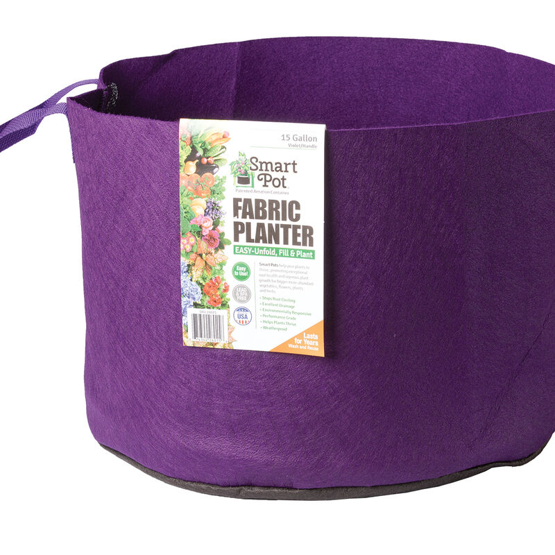 Smart Pot® Vivid Color, Violet – 15 Gal. Grow Bags