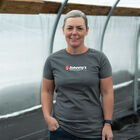 Women's Basic Tee – Charcoal, L Shirts