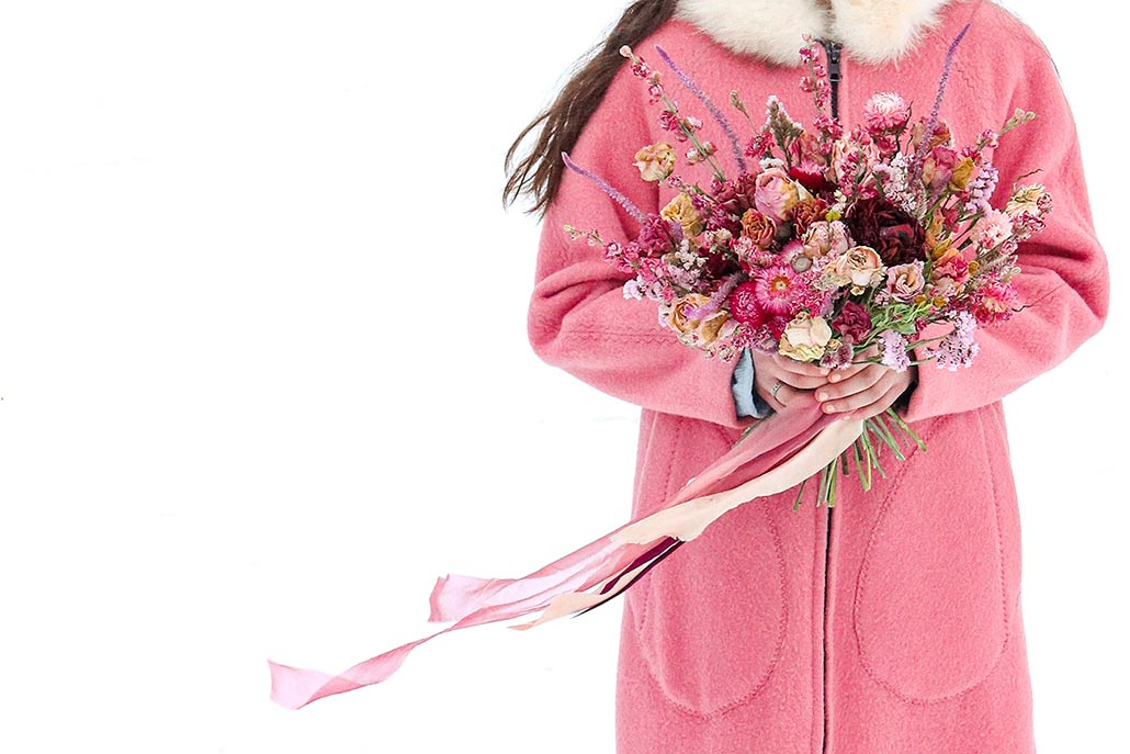 Dried Pink Boreal Blooms