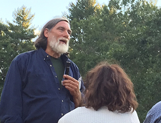 Speakers included organic visionary Jim Gerritsen of Wood Prarie Farm