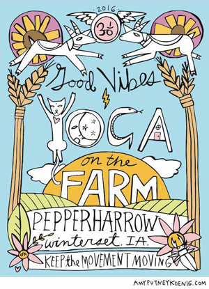 Yoga on the Farm - Pepper Harrow Farm