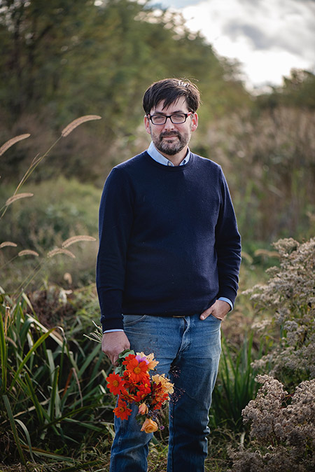 David Brunton of Right Field Farm, Millersville, Maryland