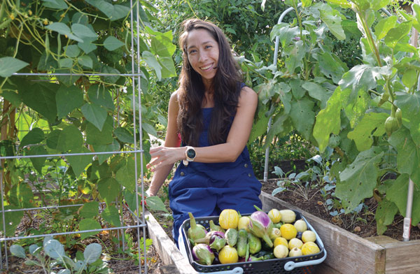 April Moreno-Ward, Ward Family Garden